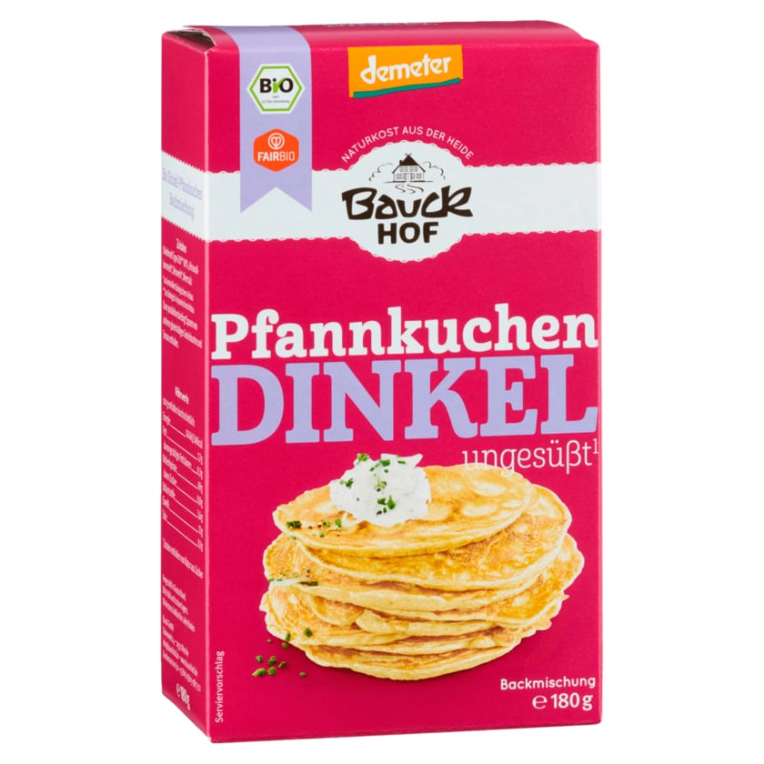 Bauckhof Pfannkuchen Bio Dinkel ungesüßt 180g
